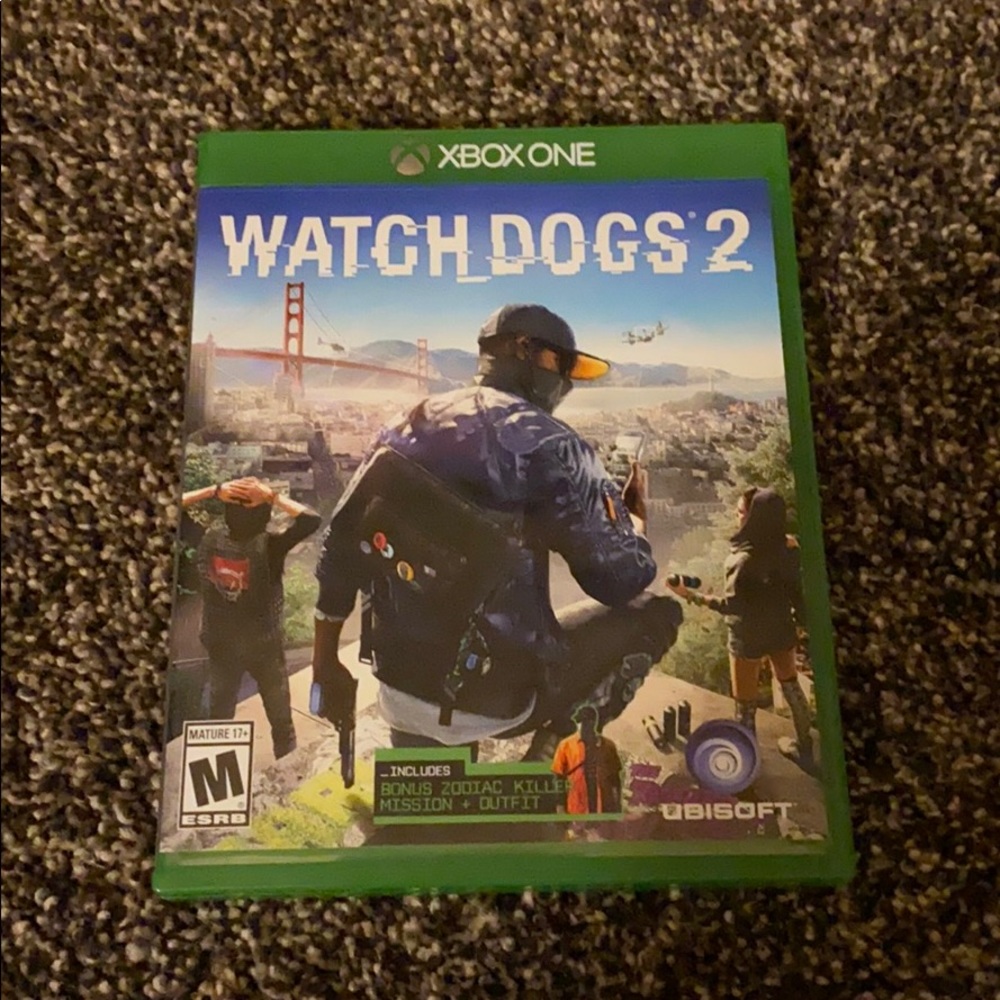 Watchdogs 2 (XBOX ONE DISC)